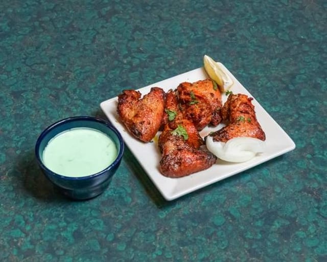 ￼Chilli Tandoori Wings.