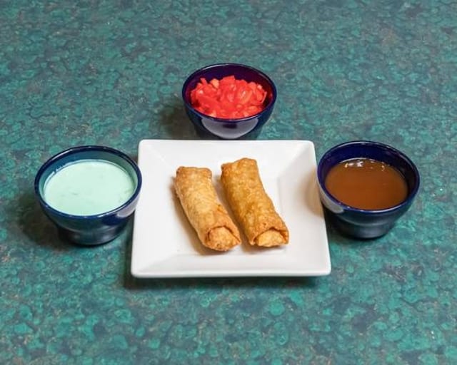 Veg Spring Rolls.